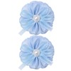 ZOLYCO Tiny 3 Inch Hair Bow Clips Thick Ribbon -