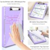 Clipboard with Storage for Office Supplies,Heavy Duty Clip Boards 8.5x11