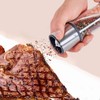 LHS 2 in 1 Salt and Pepper Grinder, Clear Acrylic