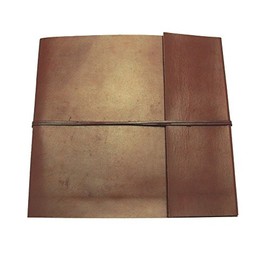 Distressed Leather Photo Album | Fair Trade & Handmade | Scrapbooking and Crafting Picture Album (Large)