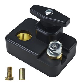 Battery Disconnect Switches 12V/24V, Heavy Duty Battery Shut Off Switch, Quick Disconnect Battery Cut Off Universal Switch for Automotive, Rv and Boat(1 Pack)