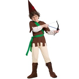 Mckinu Robin Hood Costume Children: Hunter Fancy Dress Costumes Children Boys – Archer Outfit for Carnival Fancy Dress Carnival Theme Party Cosplay (XL)
