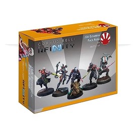 Infinity: JSA Expansion Pack Alpha (repacked) - Unpainted Miniature by Corvus Belli - Compatible with Infinity and other Tabletop RPG TTRPG