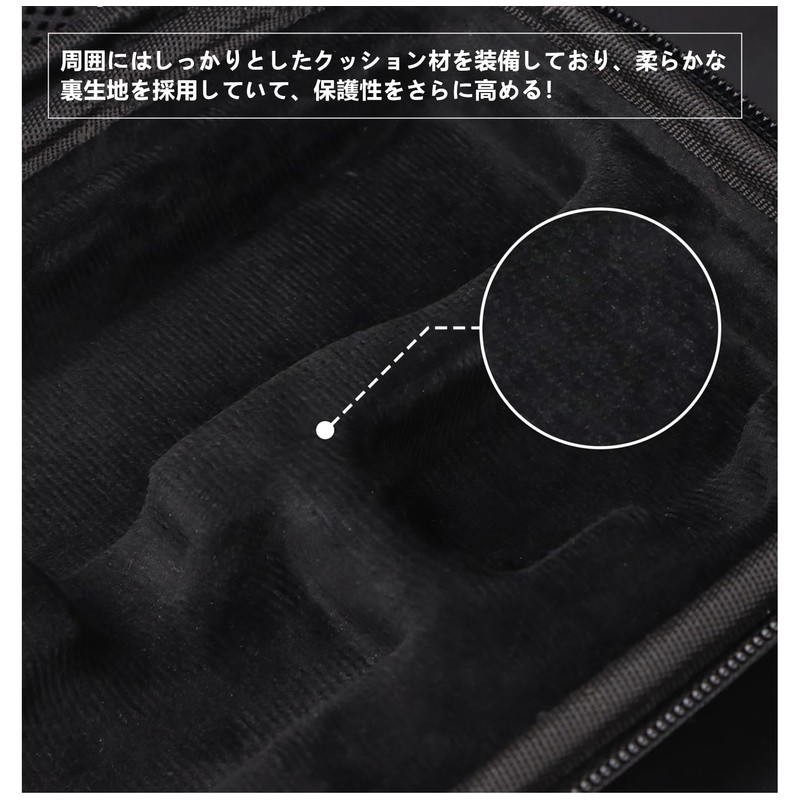 SHEAWA for DJI Osmo Pocket 3 Case, Protective Case, EVA