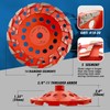7" High Performance Diamond Grinding Wheels for Aggressive Concrete, Paint,