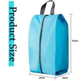 SULIUDAJI Pack of 3 Shoe Bags, Extra Large, Anti-Fouling and Waterproof Shoe Bags, Shoe Bag for Suitcases, Shoe Bag with Zip for Travel or Home Storage