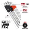 Powerbuilt 9 Piece SAE Hex Key Wrench Set for Damaged