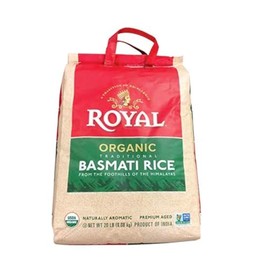 Organic Royal Organic Royal Traditional Basmati Rice (Net Wt 20 Lb),
