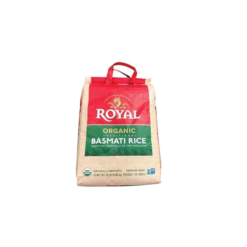 Organic Royal Organic Royal Traditional Basmati Rice (Net Wt 20