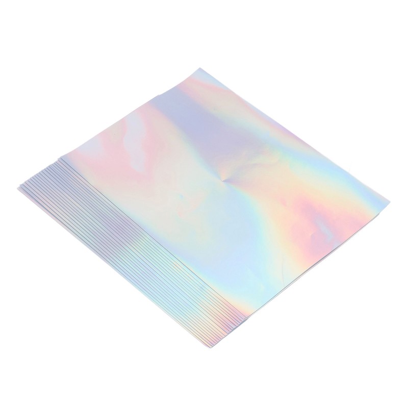 20 Sheets A4 Printable Holographic Sticker Paper Waterproof Fast Dry