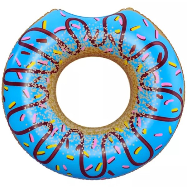Bestway Doughnut Swim Ring in Blue - 107cm | Pool