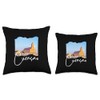 Curaçao / Curacao Throw Pillow