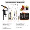 Lixada Fly Tying Tools Kit with Fly Tying Threader Needle