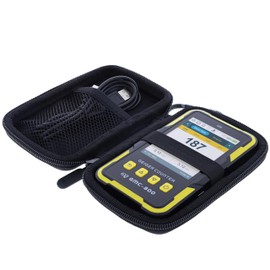 foto-kontor Case Compatible with Geiger Counter GQ GMC-800 Nuclear Radiation Detector Case with Shockproof Protection Protective Case Practical Accessory Compartment Compact and Robust Transport
