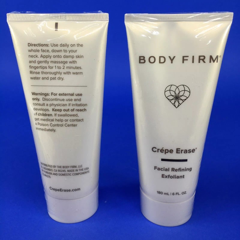 Crepe Erase Refining Facial Exfoliant 6 oz (Lot of 2)