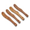 Berard Acero Olive Wood 6 Inch Spreader, Set of 4
