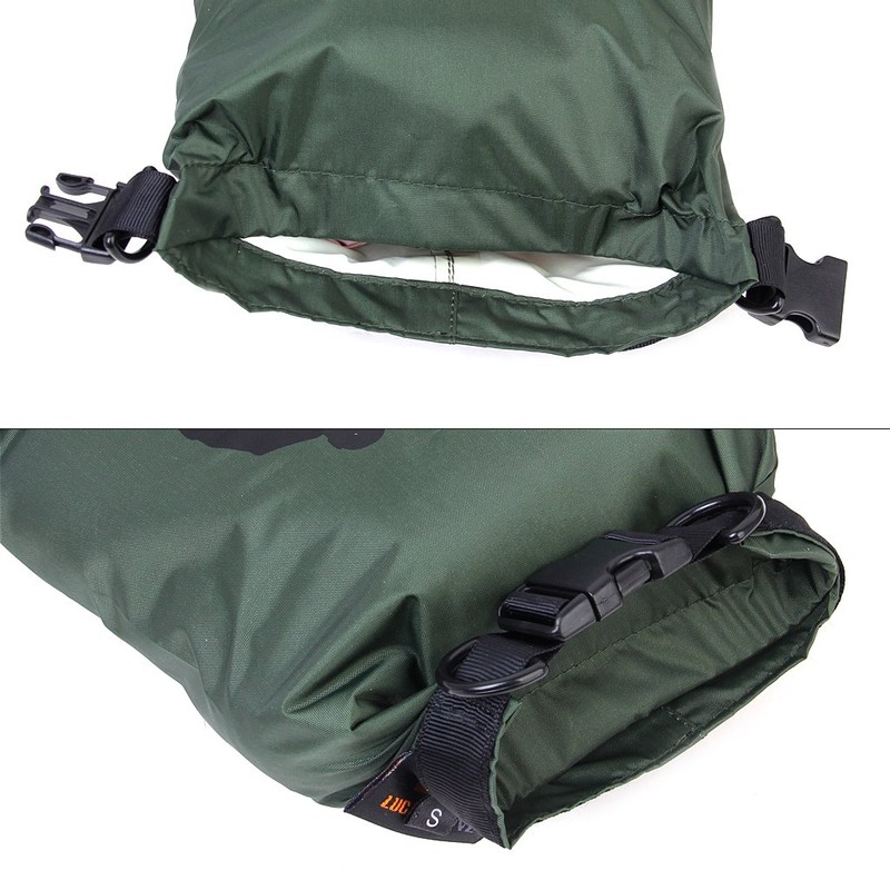 AKORD 3Pcs Waterproof Dry Bag Storage Pouch Rafting Canoeing Boating