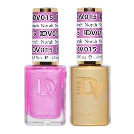 DND Gel Diva Polish Set - 1 each of Gel Polish and Nail Polish, 015 Norah, 0.5 Fl Oz