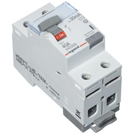 Legrand 411510 TX3 Residual-Current Circuit Breaker 40 A/2-Pin/30 MA/AC