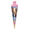 ROTH Motiv-Schultüte, Best Friends Forever, 70 cm, rund, Rot(h)-Spitze, Filzverschluss