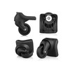 Volein 2 Pairs Suitcase Castors Replacement Wheels for Suitcase Replacement