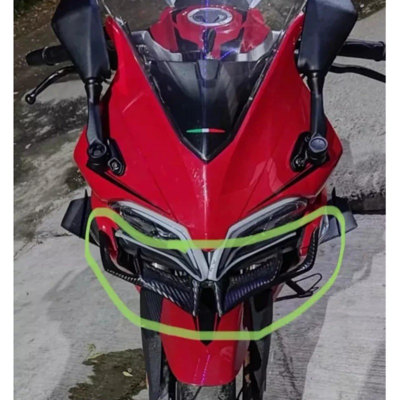 BIKER BOOST Winglet Alerón Vortx 300r R15 R3 Yzf Yamaha