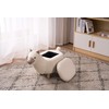 Home 2 Office Llama Ottoman with Storage for Bedroom, Playroom,