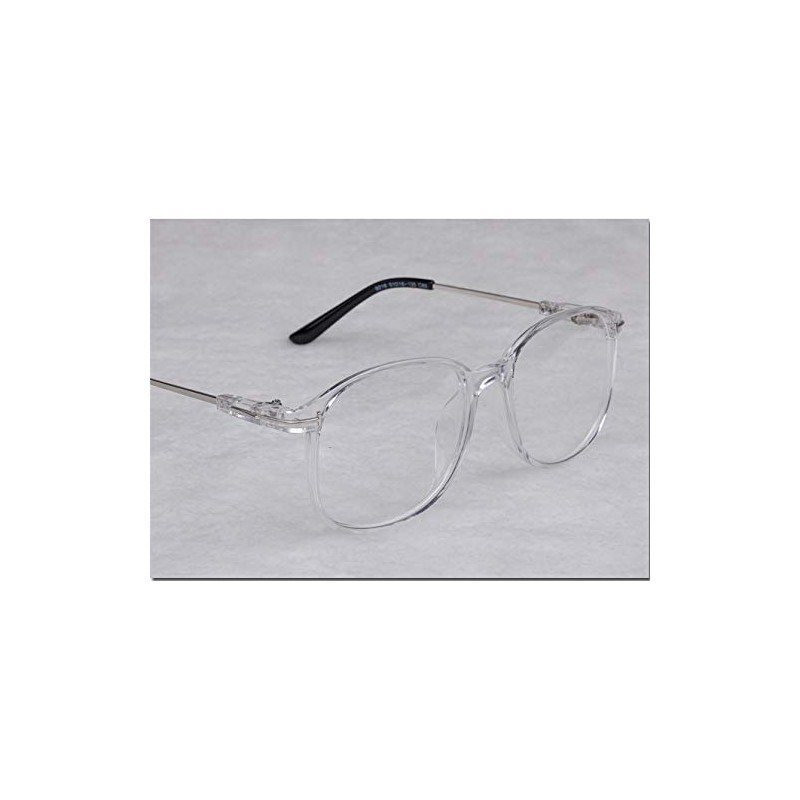 Rongchy Mens Myopia Glasses Womens oversize Frame Shortsighted Eyeglasses (Clear,