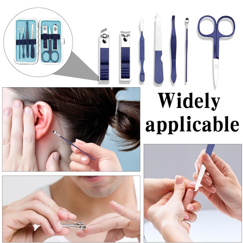Manicure Kit for Men Women Nail Clippers Pedicure Tools Kit