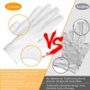 10 Pairs Cotton Gloves for Eczema, White Cotton Eczema Gloves