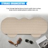 51.97 x 19.29 Inch Linen Rear Bench Seat Protector, Beige