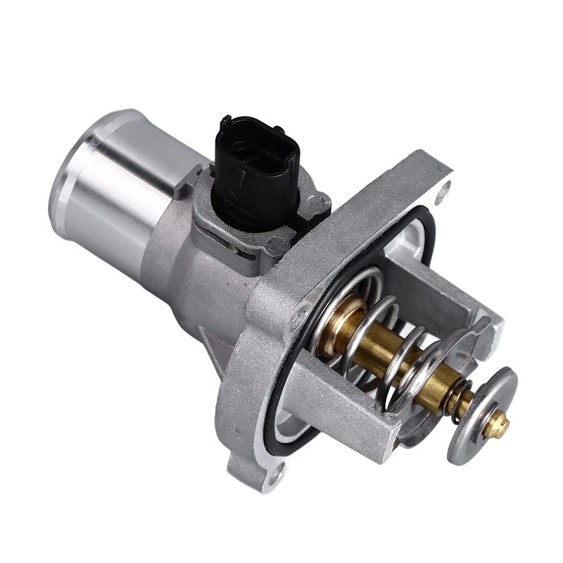 Engine Coolant Thermostat 96984104 Thermostat Housing Assembly Replacement for Chevy