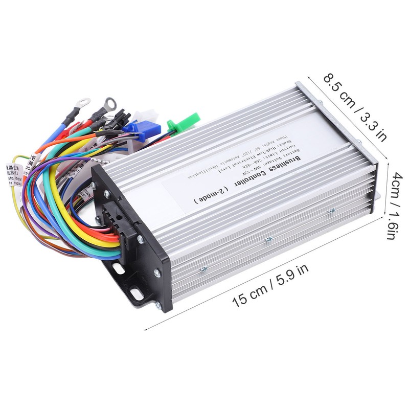 Brushless Motor Controller 12 Tube Dual Mode Electric Bicycle Accessories