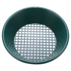 Gold Sieve Tray, Green Gold Pan Bottom Grid Design for Water Source for Creek for River for Inaccessible Mountains