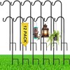 Yetene 12 Pcs 24 Inch Shepherds Hook for Outdoor Adjustable