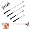 Vankcp 6Pack Telescopic Back Scratcher Set, Manual Extendable Black Bear