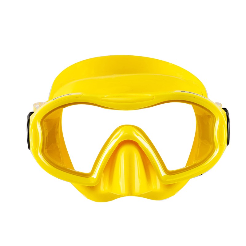 Mares Aquazone Blenny, Maschera Snorkeling da Bambino - Unisex, Giallo