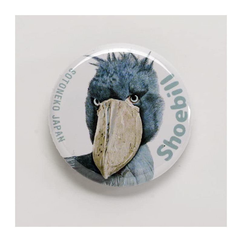 Shovel Can Badge, Shovel Goods, Postcard Included, White, Made in