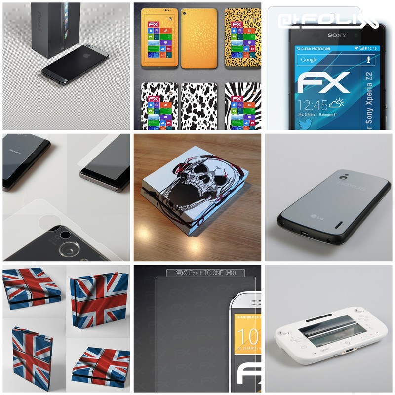 atFoliX HTC Touch-Diamond Screen Protector - Set of 1 -