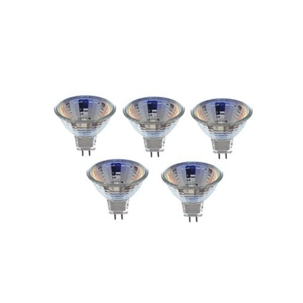 ETOPLIGHTING (5) Bulbs, MR11 12V 50W Halogen Light Bulbs, MR11 50 Watt Long Life