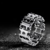 ieron Multitool Bracelet for Men - 29-in-1 Stainless Steel Multifunctional