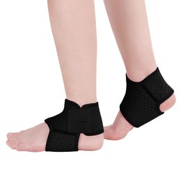 Kids Ankle Support Brace Breathable Adjustable Compression Ankle Sleeve Wrap Child Ankle Bandage Nonslip Athletic Socks for Running Basketball Dance