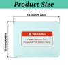 16Pcs Protective Cover Lens Welding Helmet Transparent Protective Sheet Welding