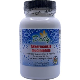 Daily Maunfacturing Akkermansia Muciniphila 120 Acid Resistant Vegetarian Capsules