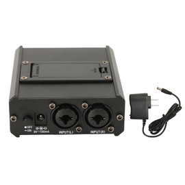 Monitor Headphone Amplifier 2 Channel Compact Monitor Amplifier for Stage Studio 100‑240V US Plug