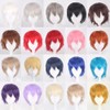Eileen Fluffy Hair Wig, Universal Type, Cosplay, Dark Red, Unisex,