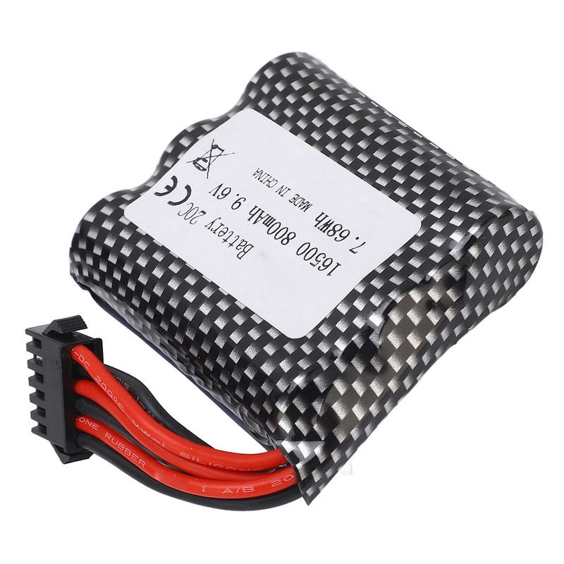 9.6V RC Car Lithium Battery Long Lasting Easy Ro Use