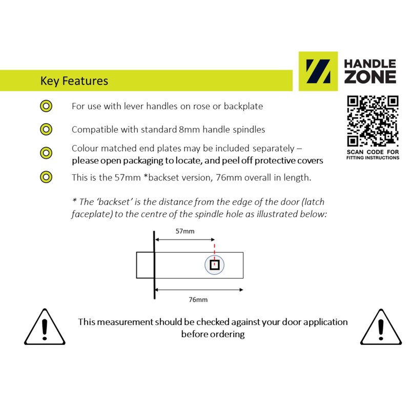 HANDLEZONE® 4 Pack 76mm / 3 inch Black Nickel Premium