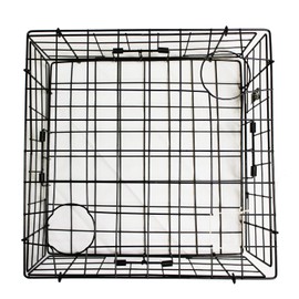 KUFA Vinyl Coated Crab Trap & Accessory kit (100' Poly Rope with line Weight,Caliper,Harness,Bait Bag & 11" Float) S60+CAP1