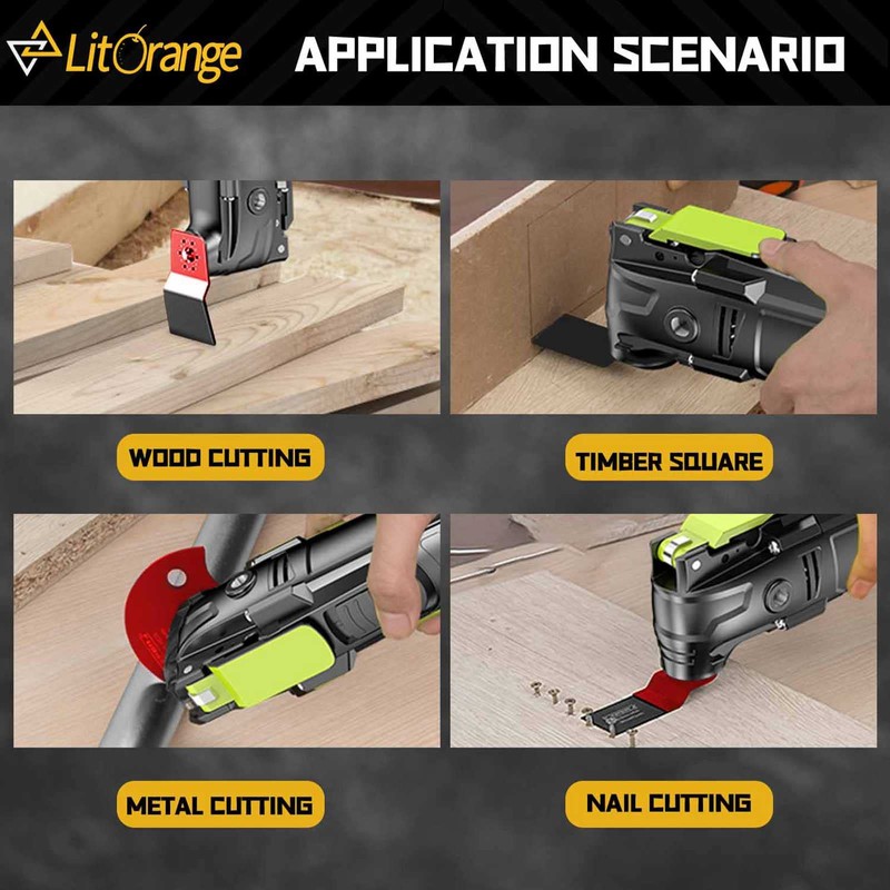 Litorange 8 Pcs 35mm 1-3/8" & 45mm 1-3/4" Soft Metal